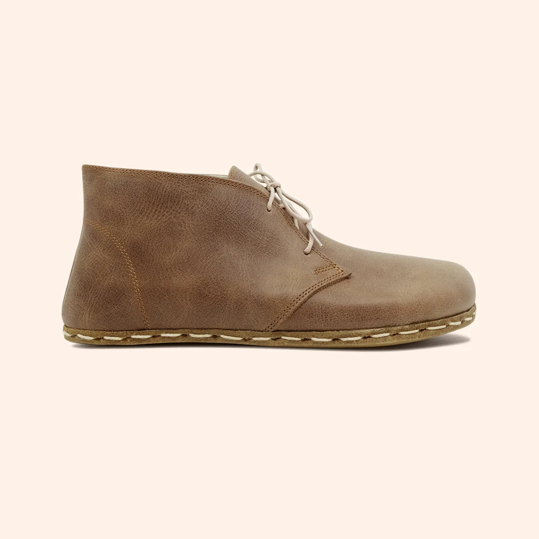 Grounding & Earthing Barefoot Chukka Boots for Women