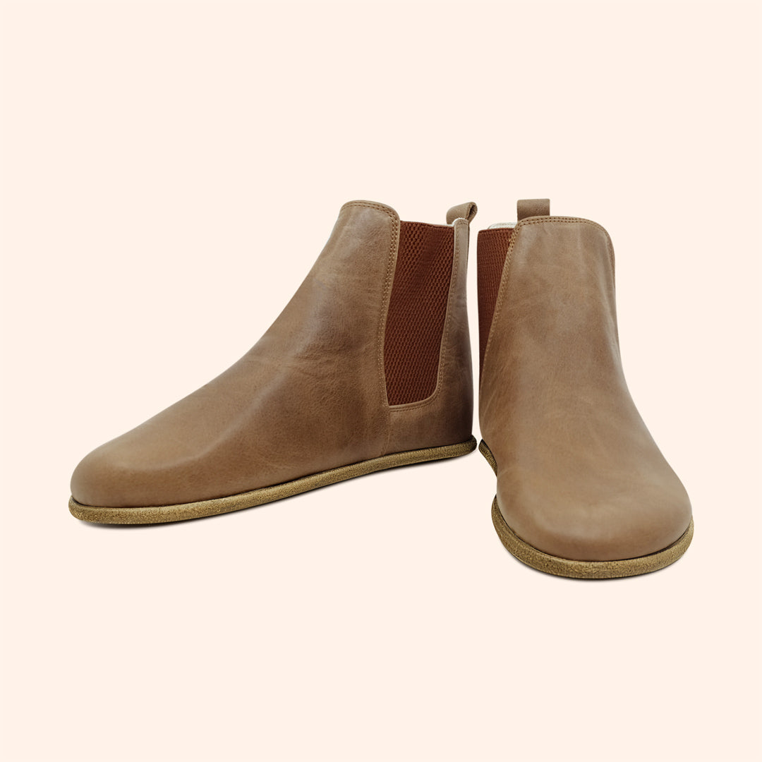 Grounding & Earthing Barefoot Chelsea Boots for Women