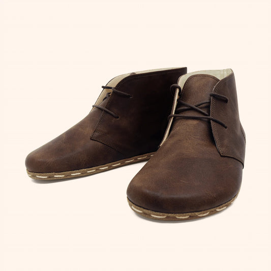 Grounding & Earthing Barefoot Chukka Boots for Men
