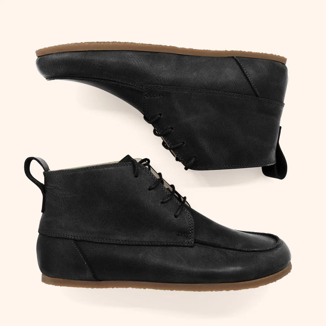 Grounding & Earthing Barefoot Moc-Toe Boots for Men