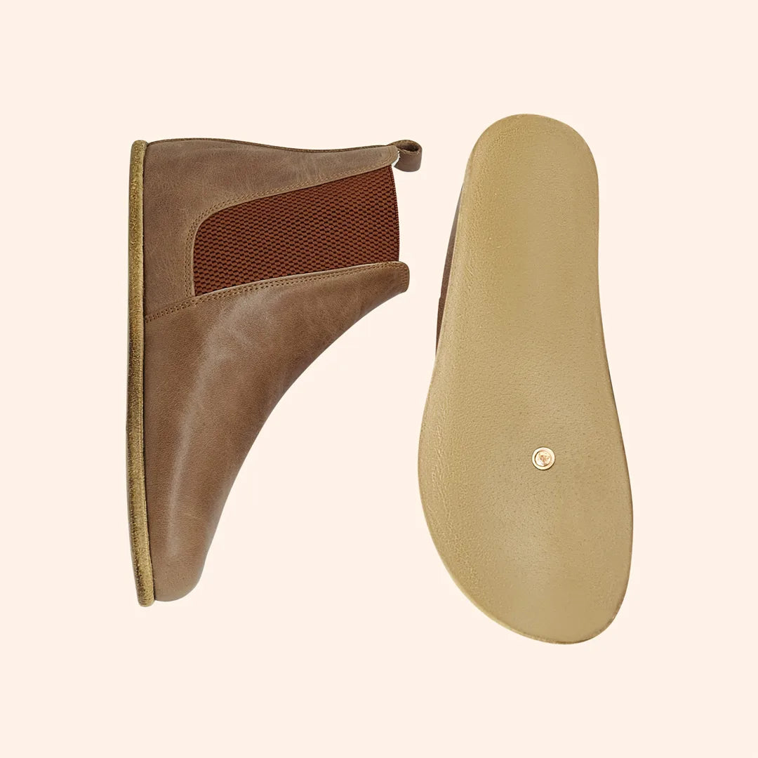 Grounding & Earthing Barefoot Chelsea Boots for Women