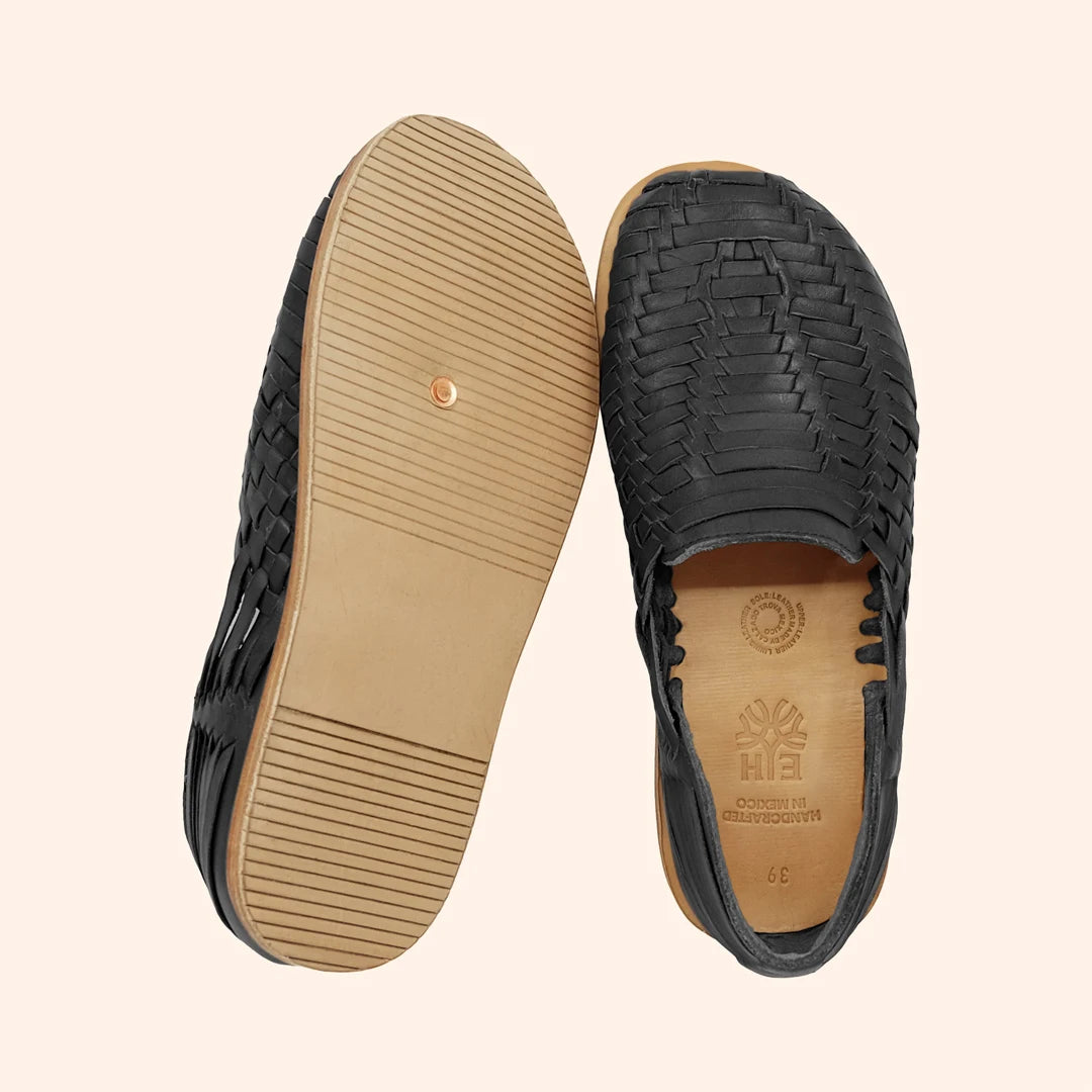 Grounding & Earthing Barefoot Huarache Slip-Ons for Women