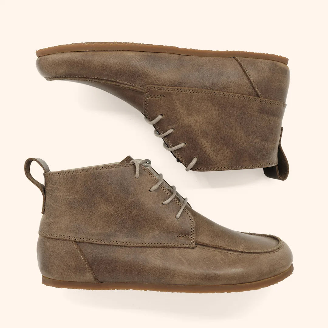 Grounding & Earthing Barefoot Moc-Toe Boots for Men