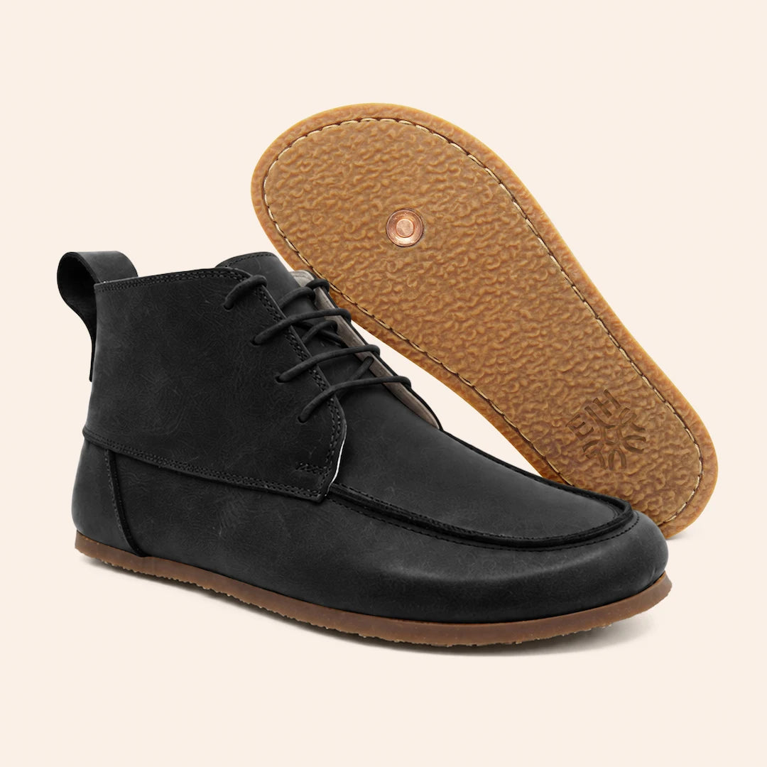 Grounding & Earthing Barefoot Moc-Toe Boots for Men