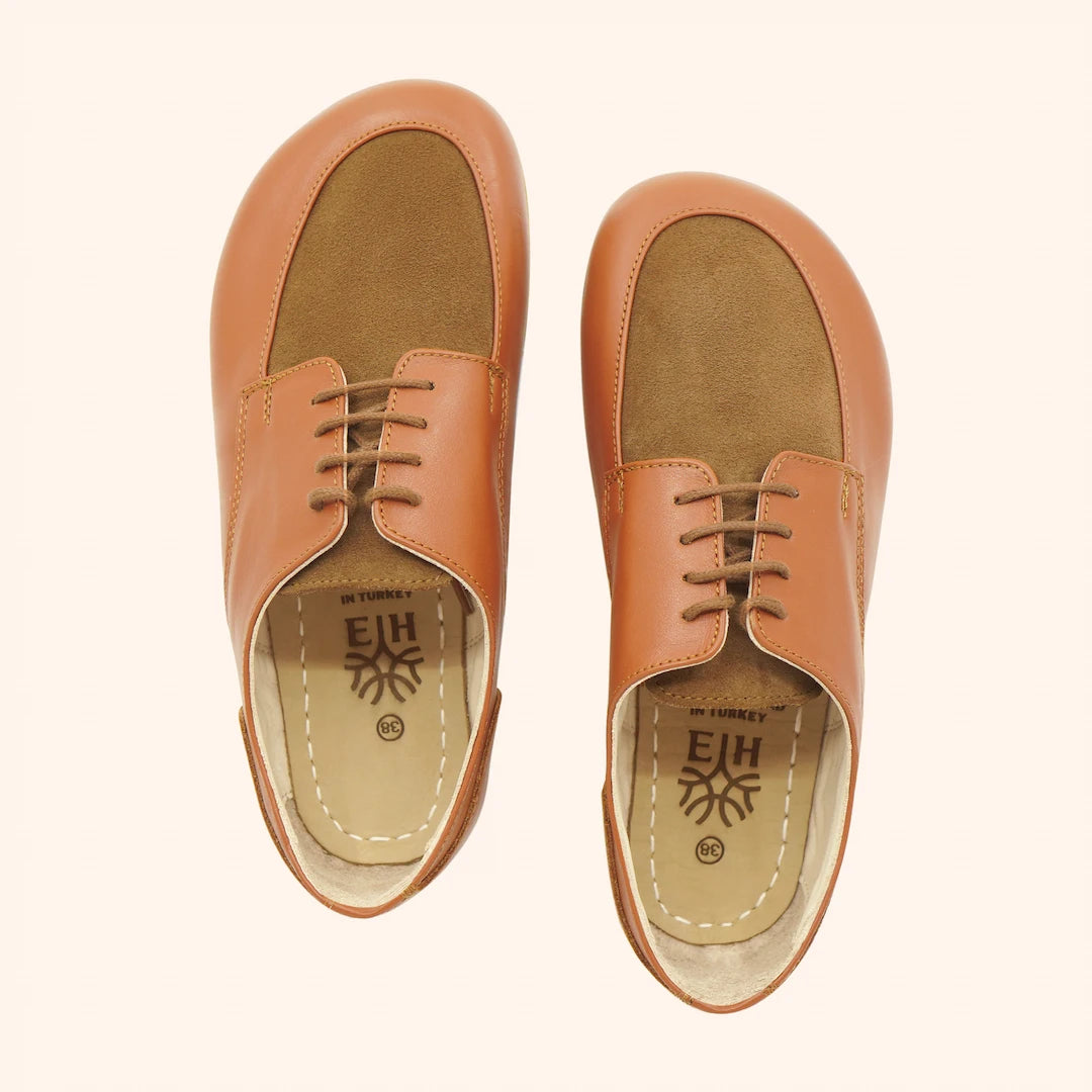 Grounding & Earthing Barefoot Derby Shoes for Women