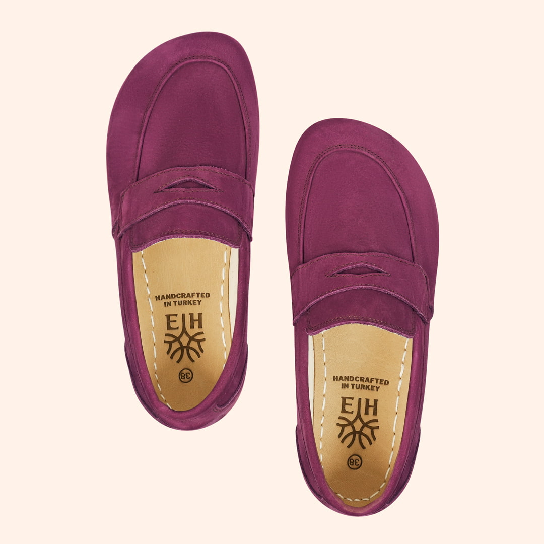 Grounding & Earthing Barefoot Penny Loafers for Women