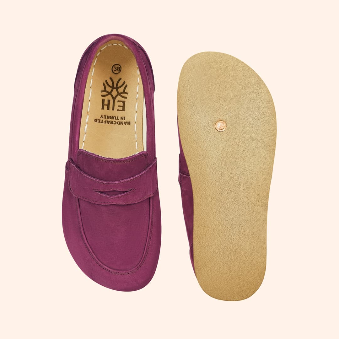 Grounding & Earthing Barefoot Penny Loafers for Women