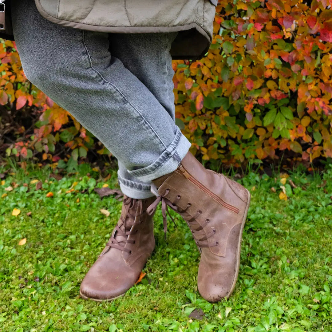 Grounding & Earthing Barefoot Long Boots for Women