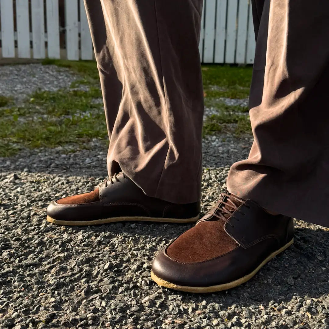Grounding & Earthing Barefoot Derby Shoes for Men