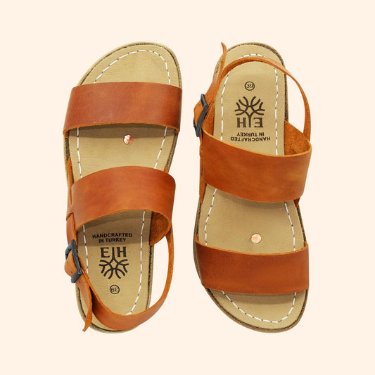 Grounding & Earthing Barefoot Double Strap Sandals for Women