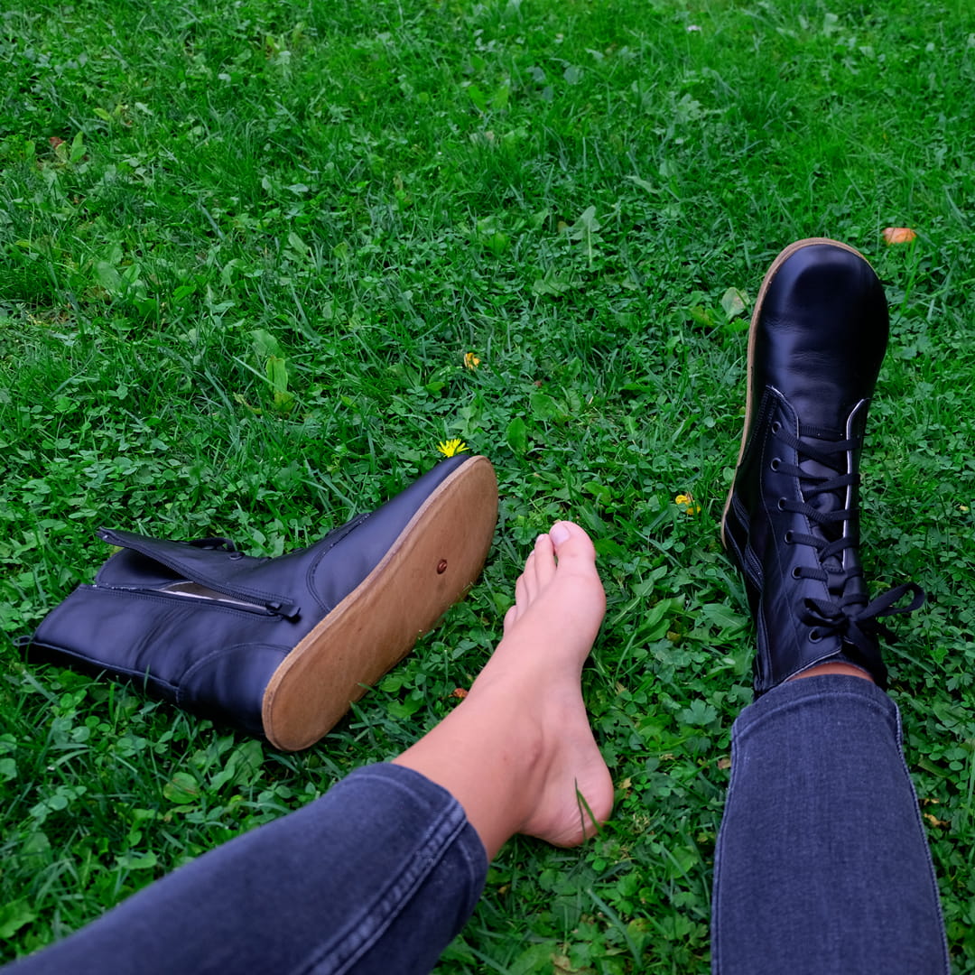 Grounding & Earthing Barefoot Long Boots for Women