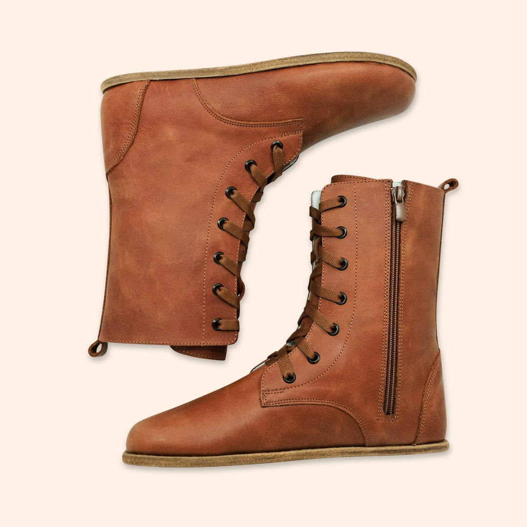 Grounding & Earthing Barefoot Long Boots for Women