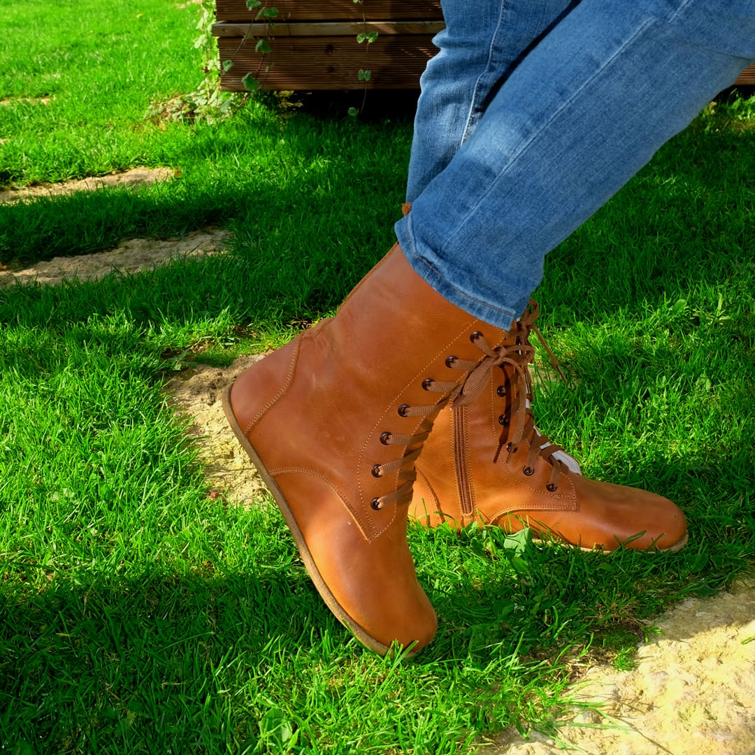 Grounding & Earthing Barefoot Long Boots for Women