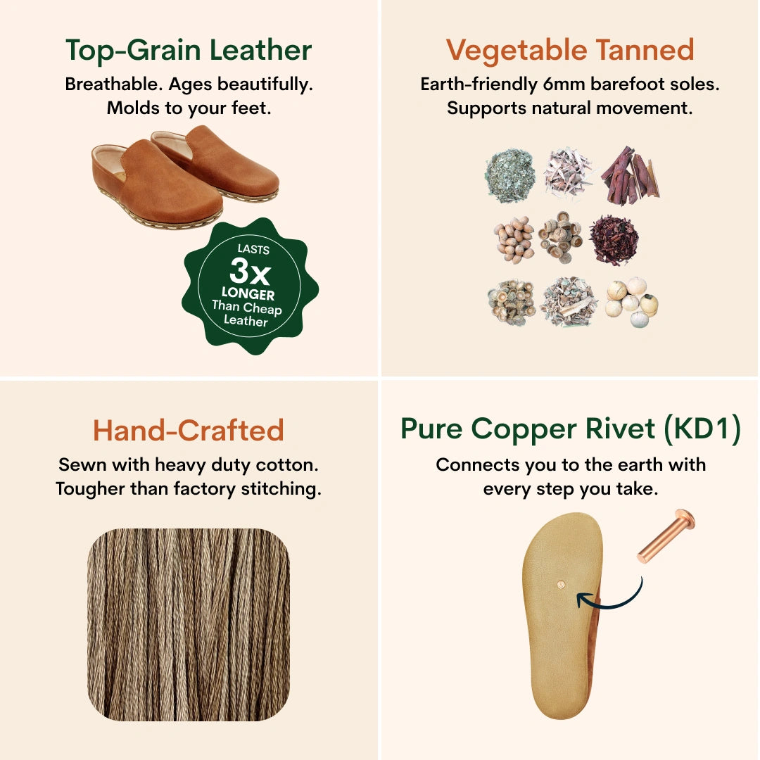 Grounding & Earthing Barefoot Slip-On Shoes for Women