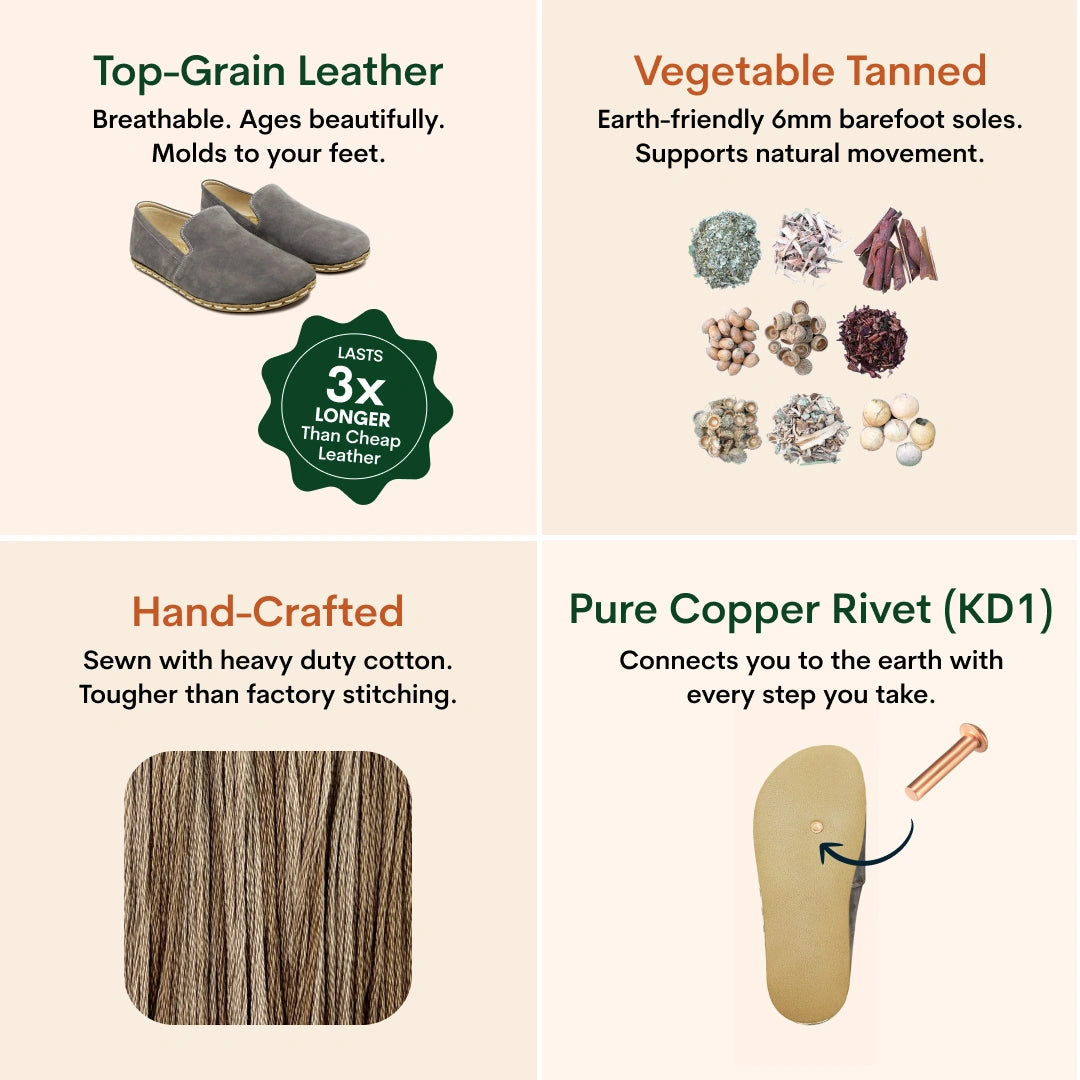 Grounding & Earthing Barefoot Slip-On Shoes for Women