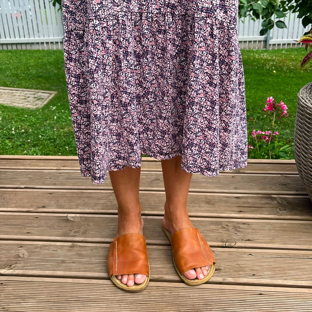 Grounding & Earthing Barefoot Slide-In Sandals for Women