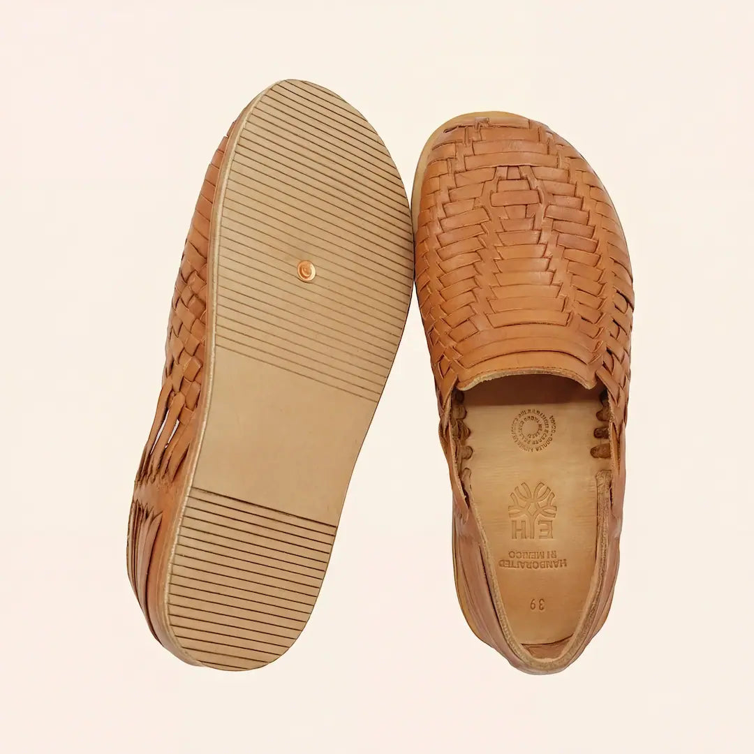 Grounding & Earthing Barefoot Huarache Slip-Ons for Women