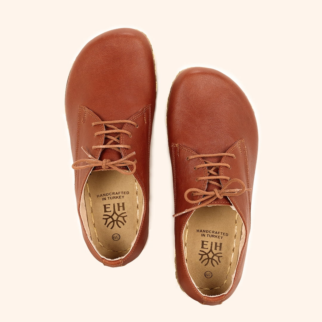 Grounding & Earthing Barefoot Lace-Up Shoes for Men