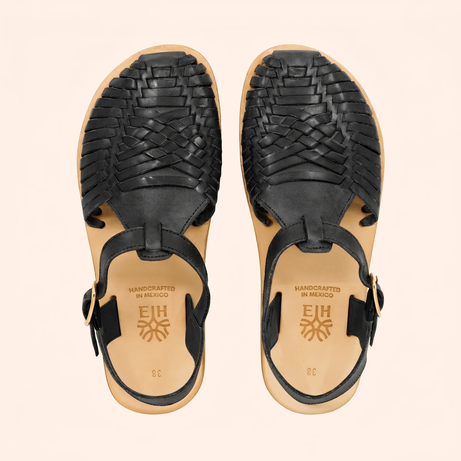 Grounding & Earthing Barefoot Closed-Toe Huarache Sandals for Women