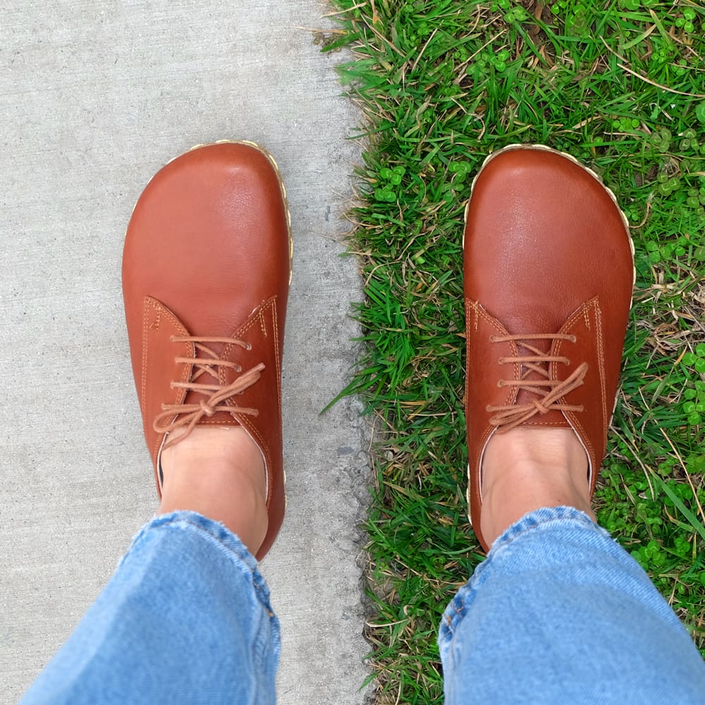 Grounding & Earthing Barefoot Lace-Up Shoes for Women