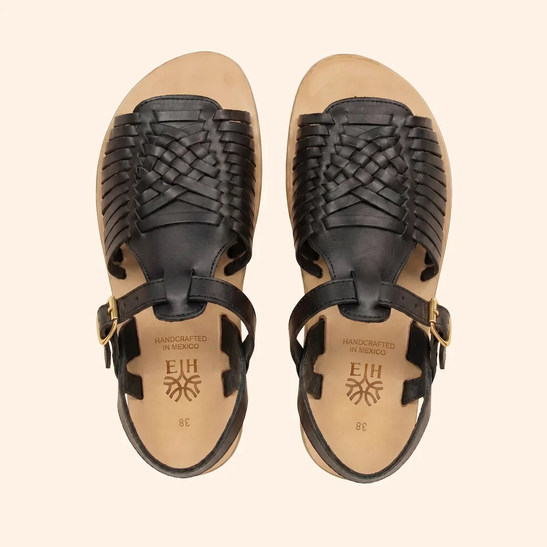 Grounding & Earthing Barefoot Open-Toe Huarache Sandals for Women
