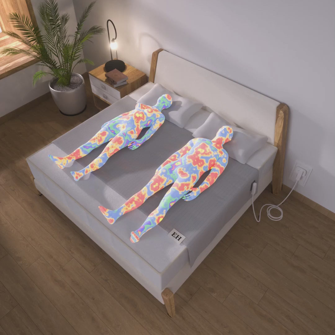 Video explanation of how grounding sheets work in harmony with earthing principles to reduce body voltage and enhance health, alternative and complementary medicine, earth's surface electrons, immune system - premium grounding sheets