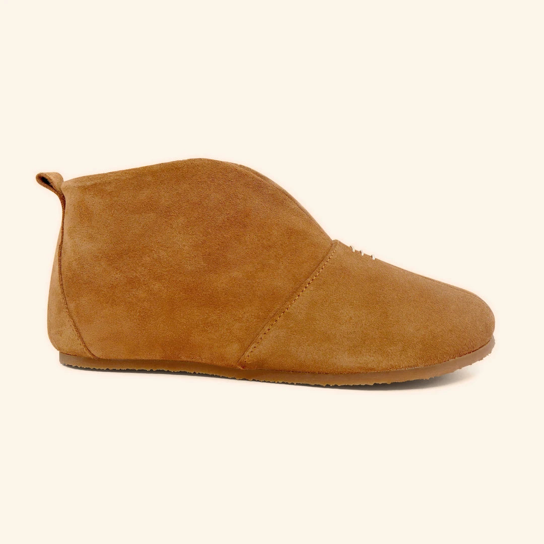 Grounding & Earthing Barefoot Shearling Slip-On Boots for Men